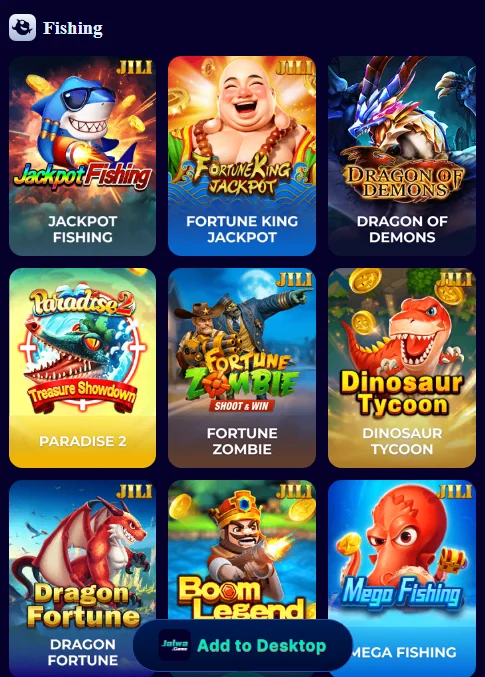  Fishing games